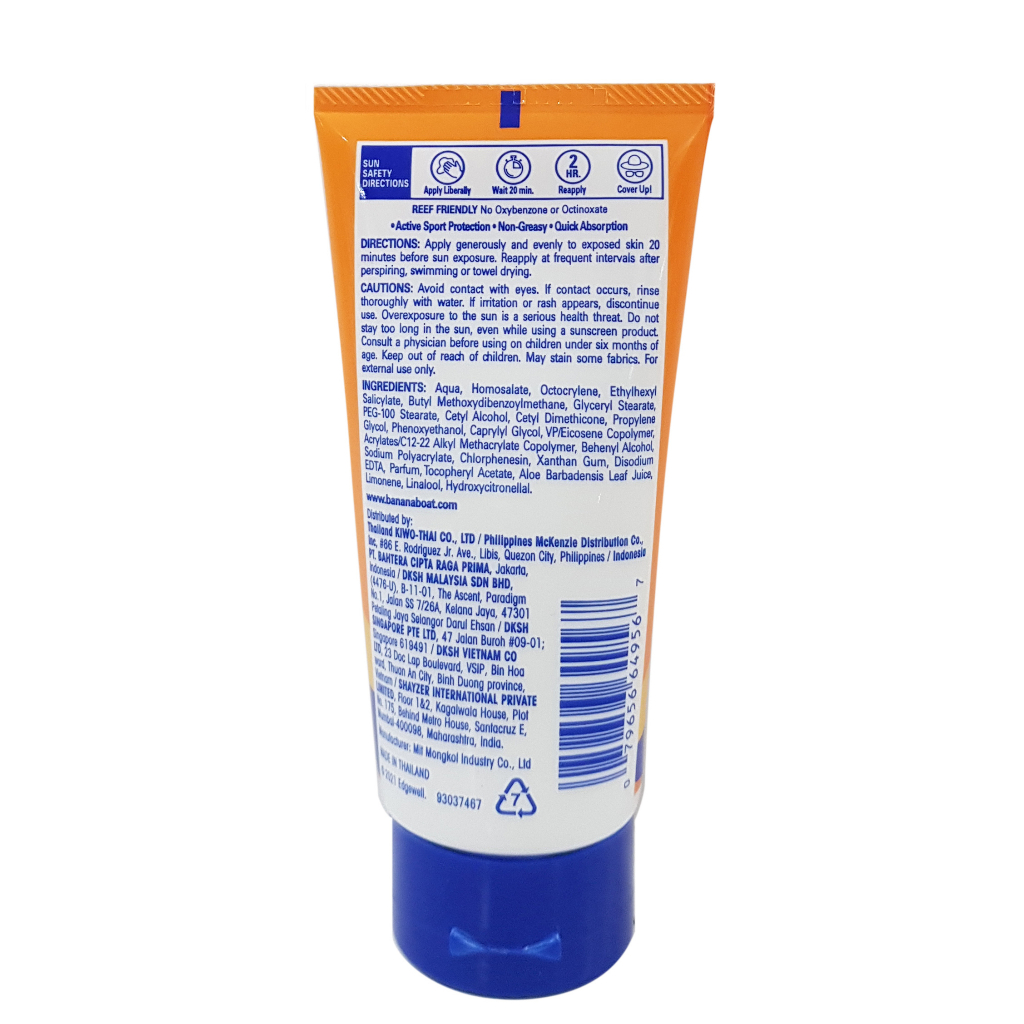 Kem Chống Nắng Thể Thao Banana Boat Sport Ultra Protect Sunscreen Lotion SPF50+/PA+++ 90ML