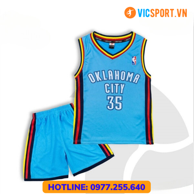 Bộ Quần Áo Bóng Rổ Trẻ Em Đủ Màu Loại 1 Cao Cấp,Thoáng Mát, Thấm Mồ Hôi - Vicsport