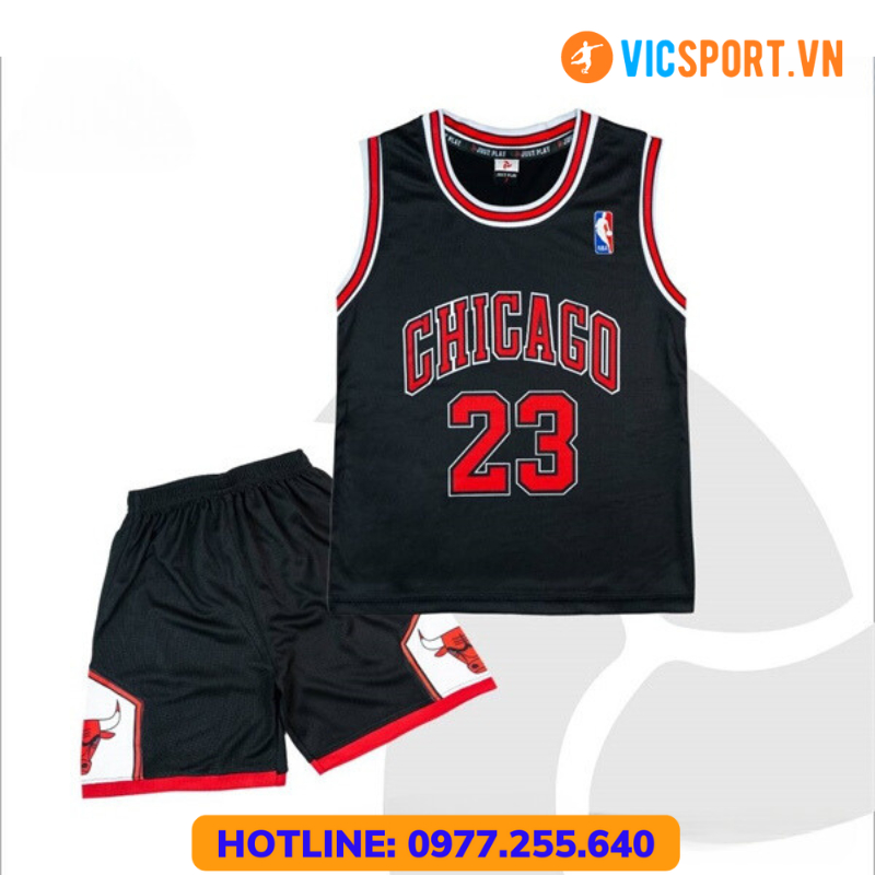 Bộ Quần Áo Bóng Rổ Trẻ Em Đủ Màu Loại 1 Cao Cấp,Thoáng Mát, Thấm Mồ Hôi - Vicsport