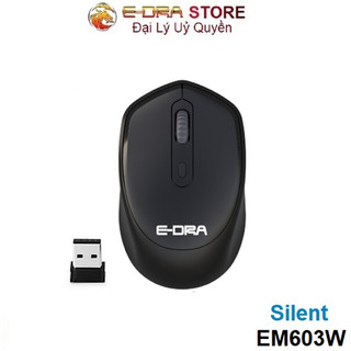 Chuột không dây e-dra em603w không ồn