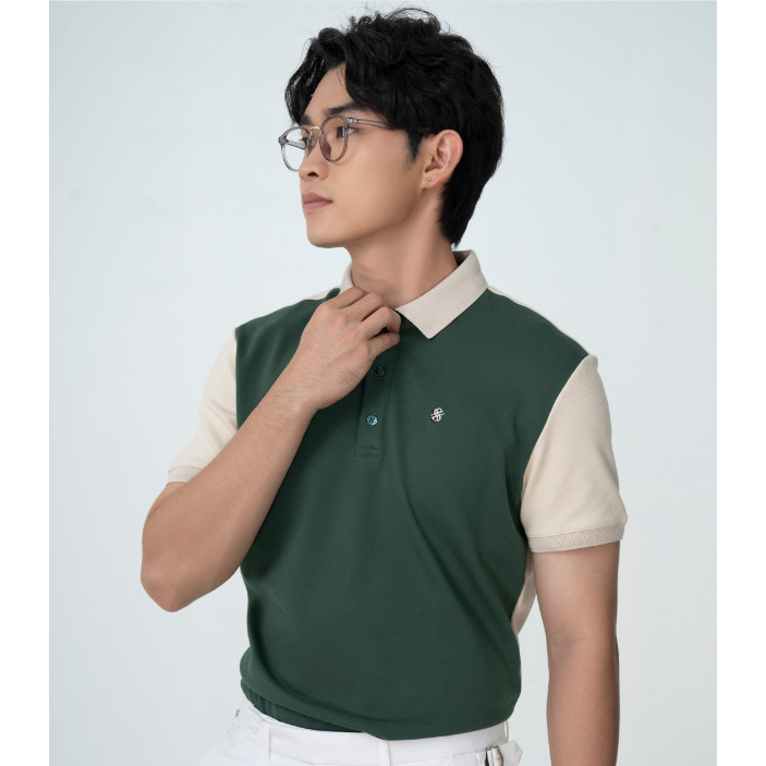 Áo polo nam BEN & TOD R1300BB361 vải thun cotton, nam tính, chỉn chu, sang trọng, thanh lịch