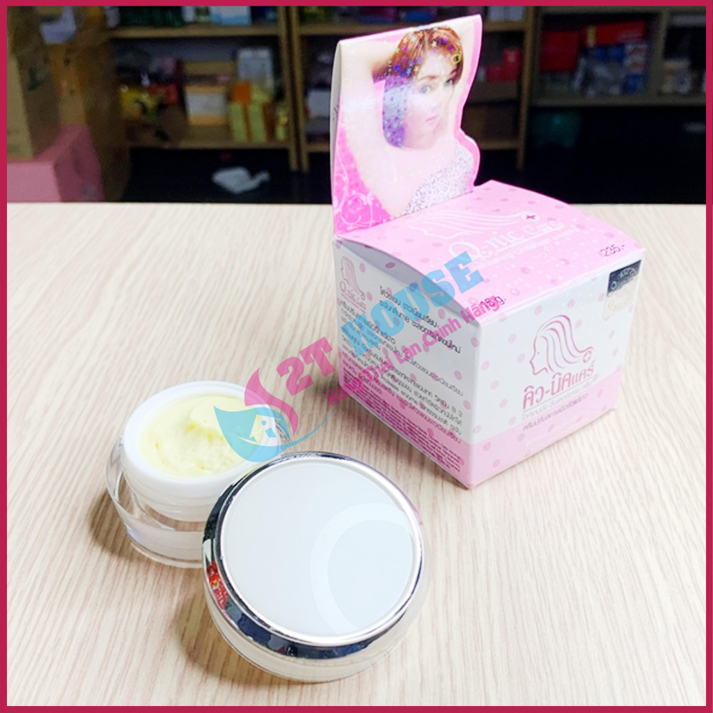 Kem thâm nách/kem ngăn ngừa/giảm thâm bikini Q - Nic Care Thái Lan hủ 15g 2T House Shop Hàng Thái Lan Nội Địa Chính Hãng