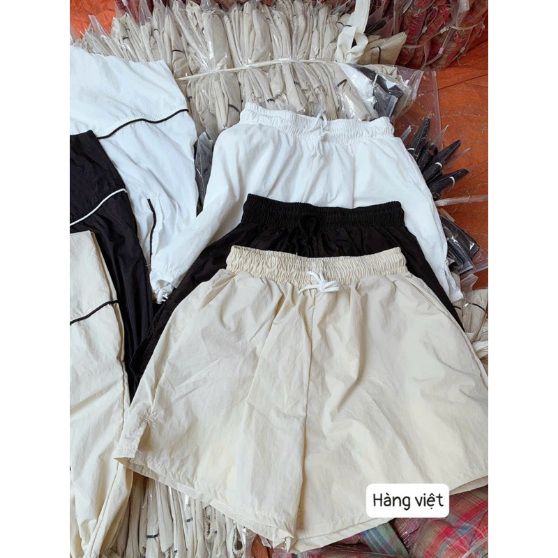 Set Bộ Thể Thao Gió Nhăn Viền Sát Nách + Quần Short Đùi