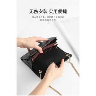 Miếng móc dây túi ví mini 9x5cm không cần đục lỗ – phụ kiện gắn dây xích cho ví, túi xách nữ tiện lợi, dễ lắp