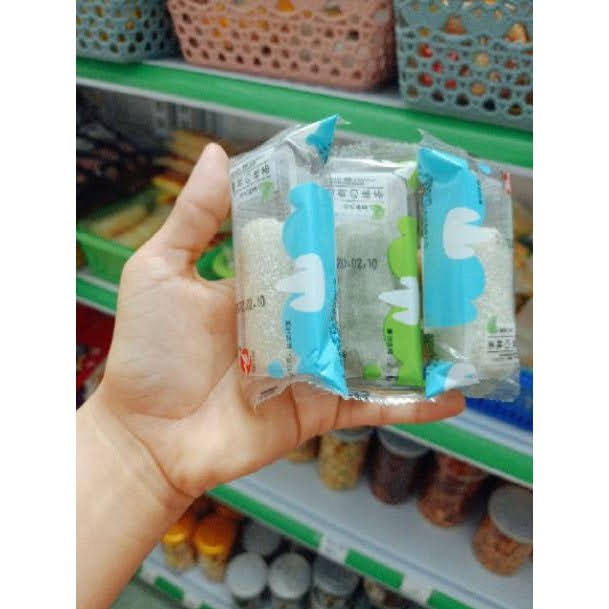 Combo 500g Bánh mochi dài Đài Loan 3 vị Matcha / Dừa / Soài mềm dẻo siêu ngon