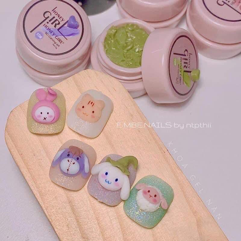 Set Gel Nặn 12ô ,Nặn Hoa Ko Cần Lưu Huỳnh💅💅💅
