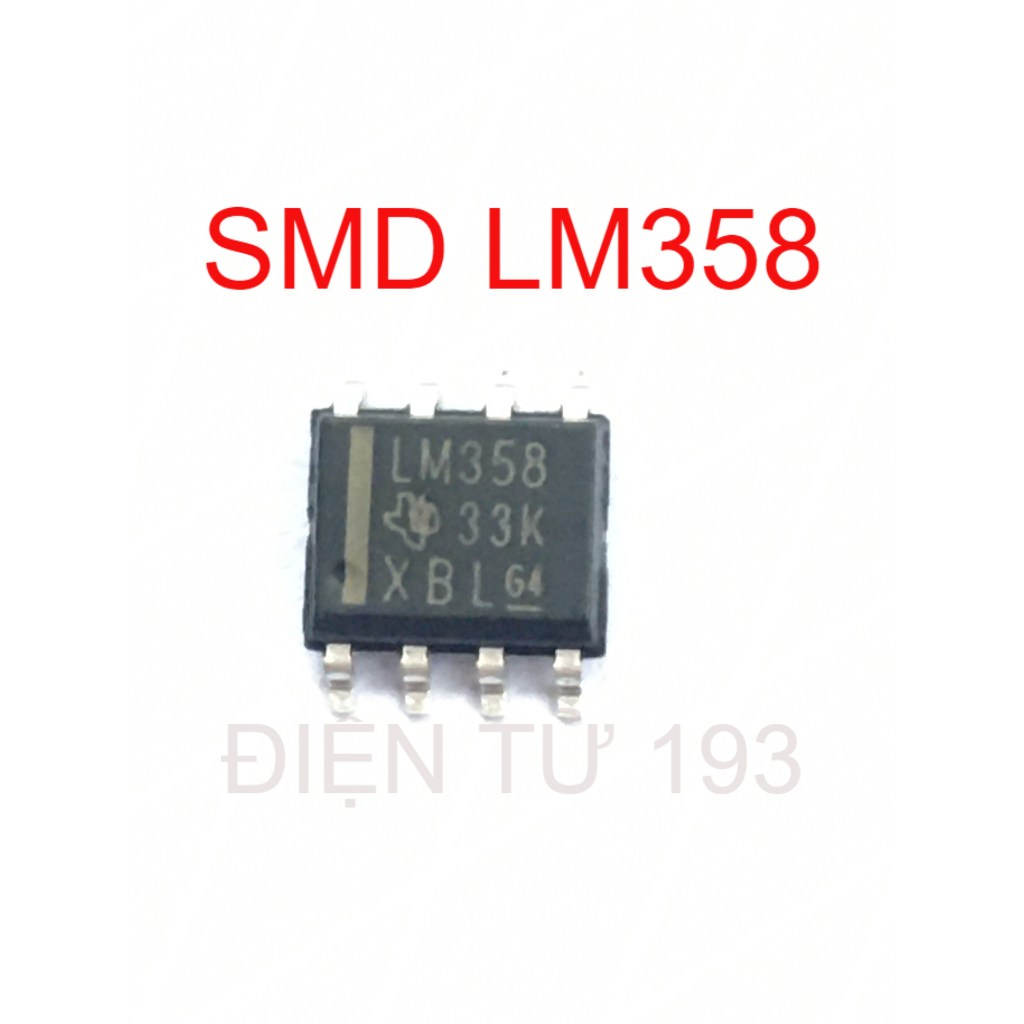 TÚI 5 CÁI SMD LM358 IC LOẠI TỐT