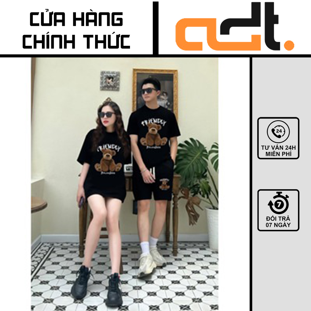 Áo thun cặp đôi nam nữ bạn thân người yêu độc lạ - chất thun thoáng mát - unisex cotton basic tee giá rẻ