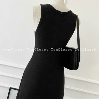 [Freeship - hình thật] Đầm xoè sát nách