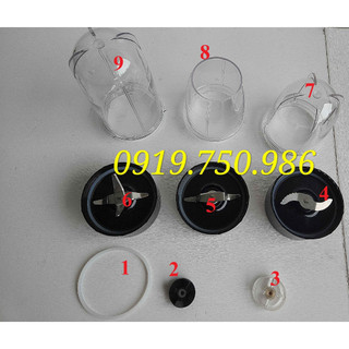 Phụ kiện máy xay magic- Bộ dao xay , vấu , gioăng hàng chuẩn hãng