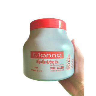HẤP DẦU DƯỠNG TÓC MANNA ( DÀNH CHO TÓC NHUỘM ) 1000ml