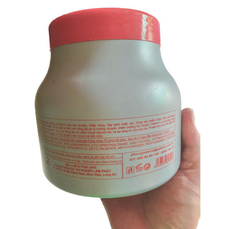 HẤP DẦU DƯỠNG TÓC MANNA  1000ml