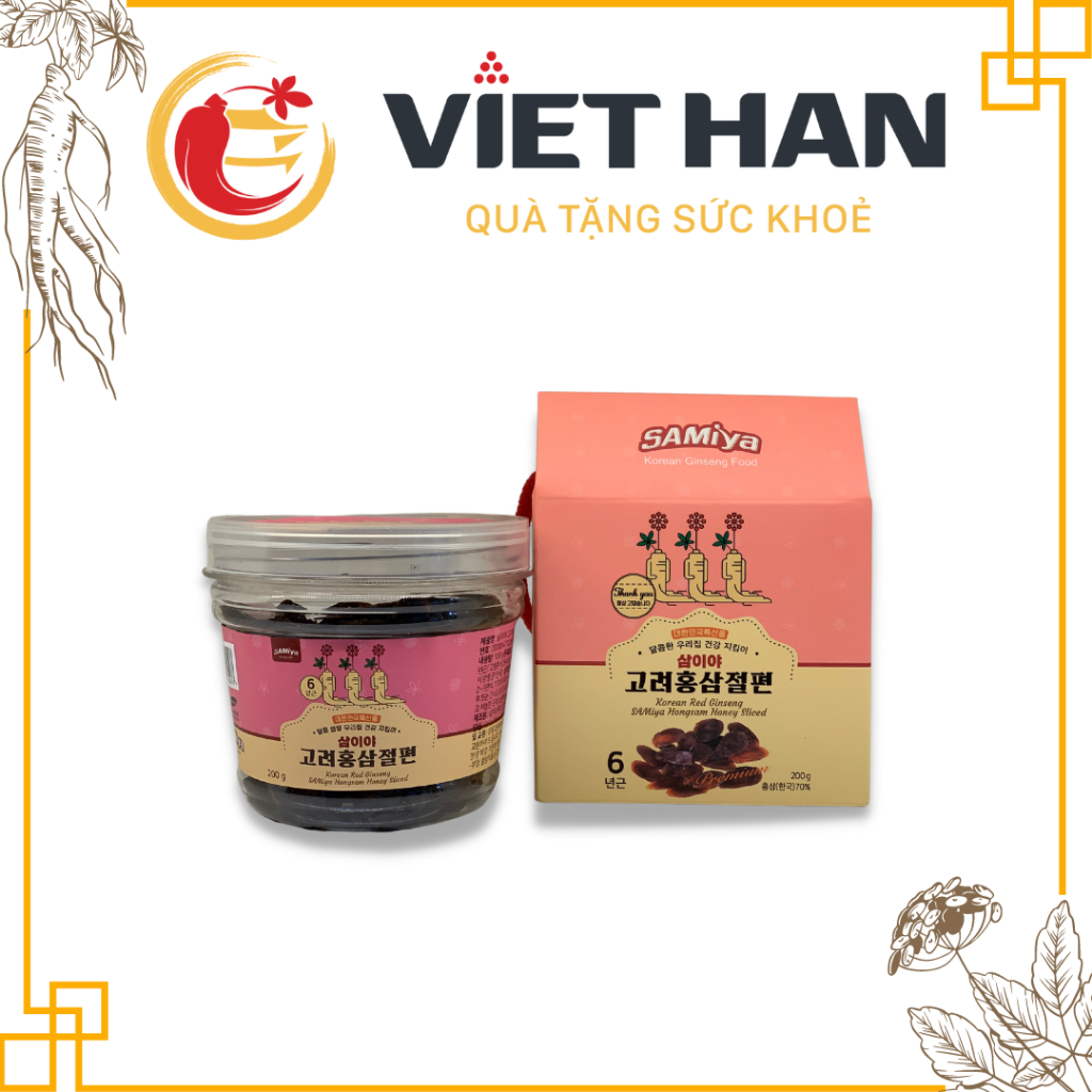 SÂM LÁT TẨM MẬT ONG SAMIYA 200G