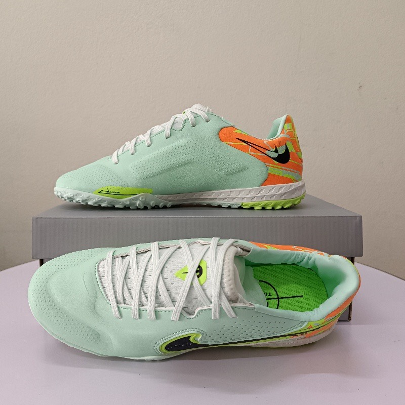 Giày Đá Bóng Sân Cỏ Nhân Tạo Tiempo Legend 9 Pro TF Màu Xanh