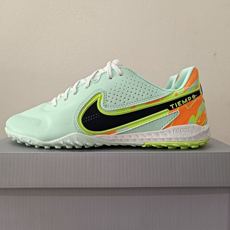 Giày Đá Bóng Sân Cỏ Nhân Tạo Tiempo Legend 9 Pro TF Màu Xanh