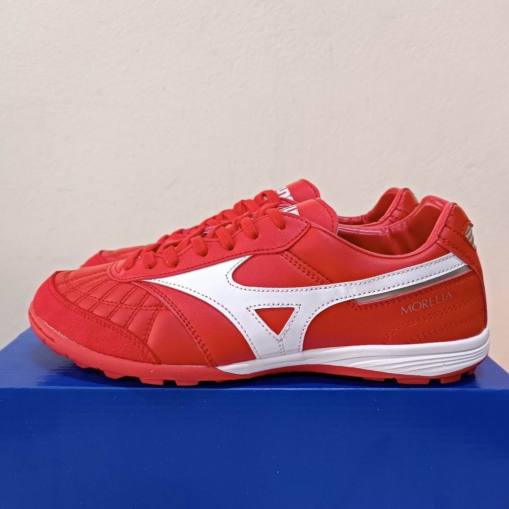 Giày Đá Bóng Mizuno Morelia Neo TF Màu Đỏ Giày Đá Banh Cỏ Nhân Tạo