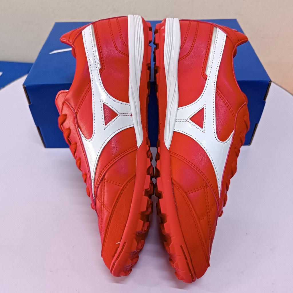 Giày Đá Bóng Mizuno Morelia Neo TF Màu Đỏ Giày Đá Banh Cỏ Nhân Tạo