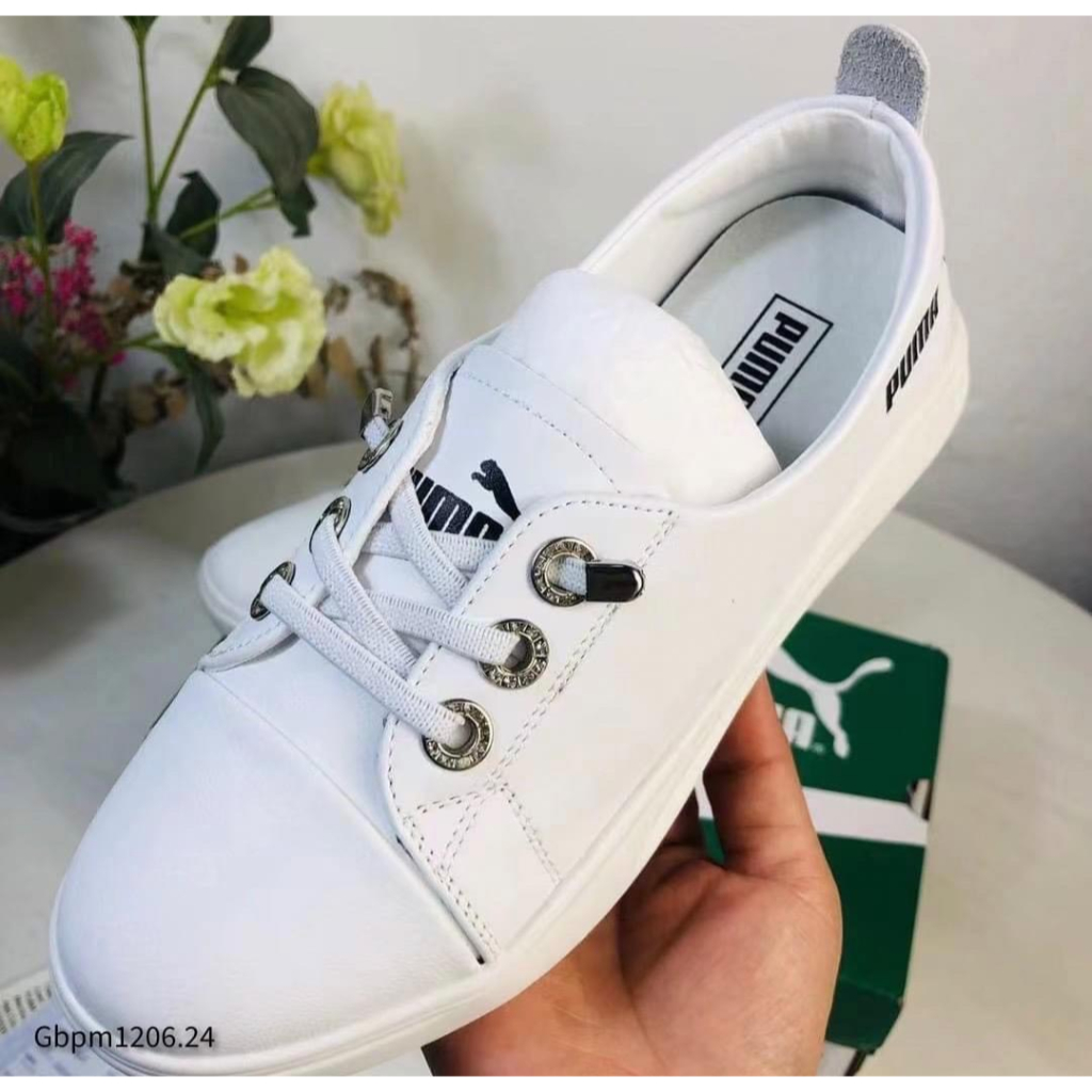 Giày thể thao nữ  sneaker bata bánh mi pum hàng xuất cao cấp full hộp hãng