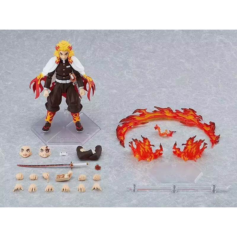 🌟GIÁ HỦY DIỆT🌟 Mô Hình Kyojuro Rengoku Thanh Guom Diệt Quỷ Figma 553 Demon Slayer