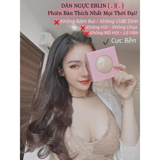 Hộp 3 cặp miếng dán ngực silicone eblin