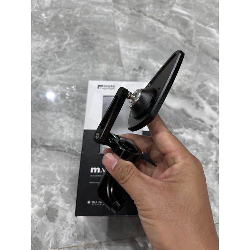 Gương chiếu hậu xe máy mview motogaget chân 744 full phụ kiện kính chiếu hậu