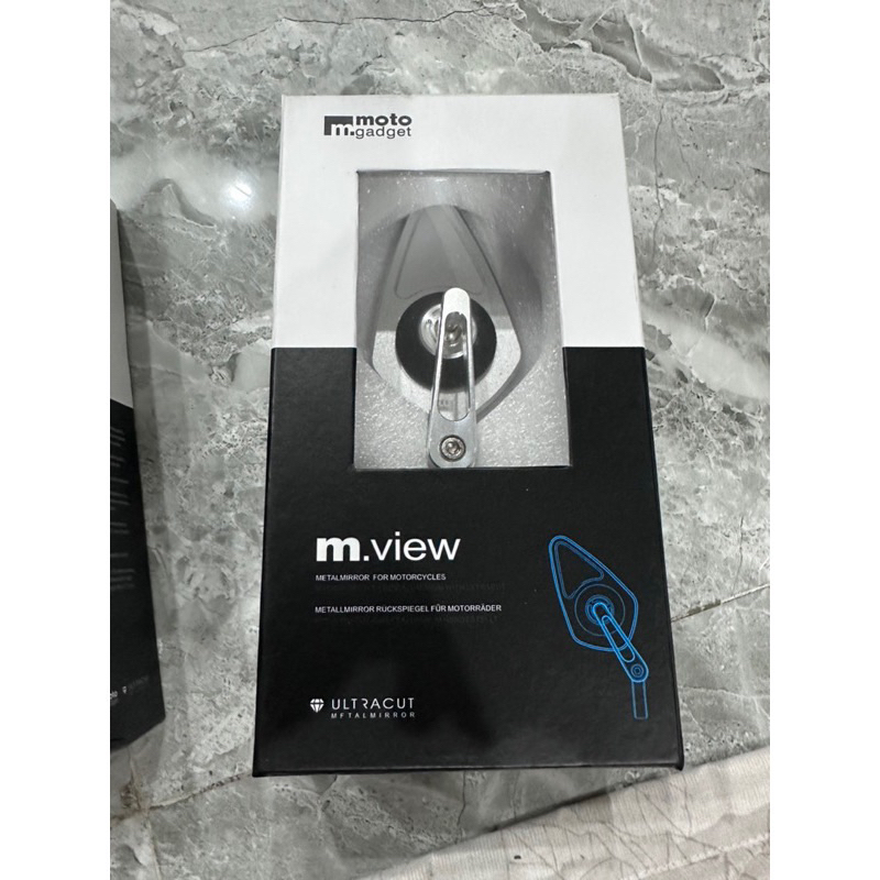 Gương chiếu hậu xe máy mview motogaget chân 744 full phụ kiện kính chiếu hậu