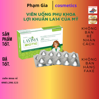 Avima biotic 20 viên viên uống hỗ trợ giảm khí hư, ngứa rát, ngăn ngừa tái phát