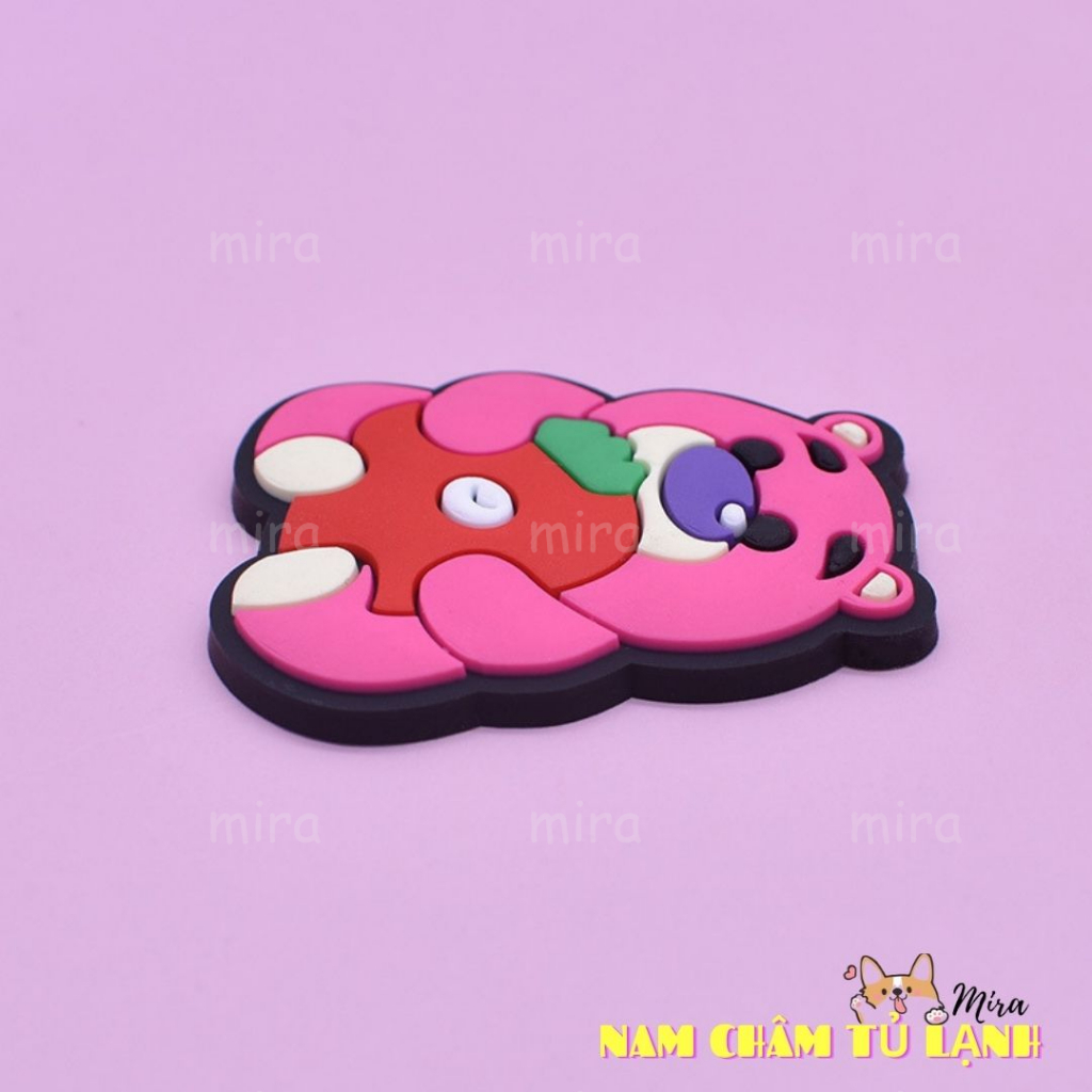 Nam Châm Tủ Lạnh 14 Rau Củ 9 Trái Cây Trang Trí Bàn Học Đính Note Bảng Từ Cho Bé Mira-PVC79152