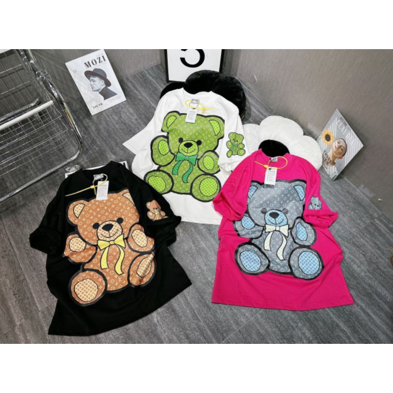 Áo phông rộng tay lỡ giấu quần cao cấp loại xịn ( video tự quay )