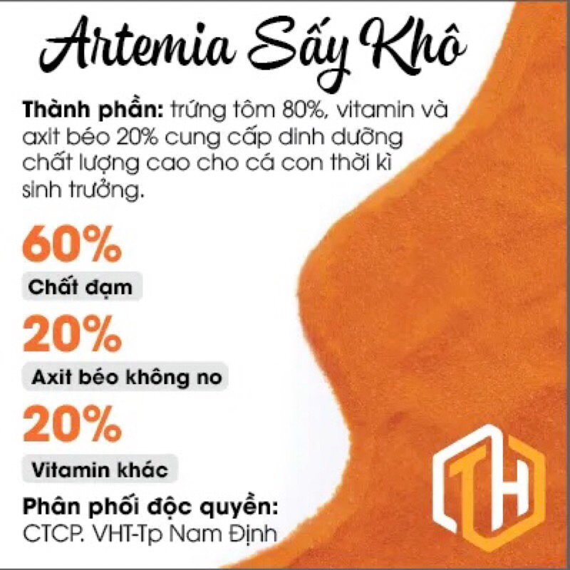Artemia sấy khô 100g- 500g  giá cả cạnh tranh