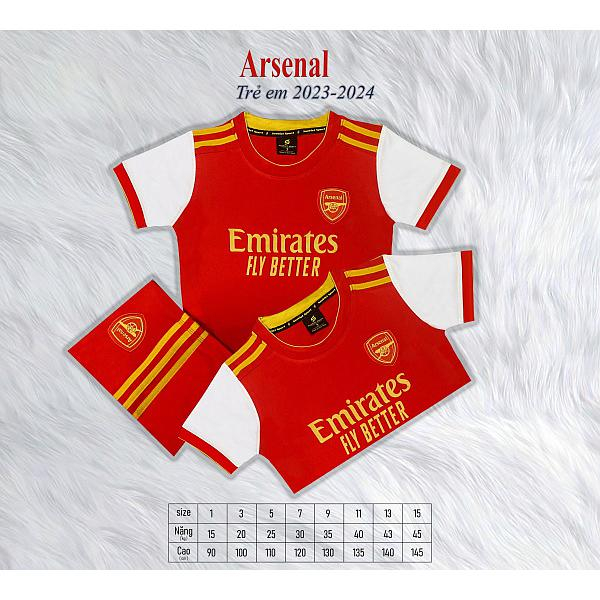 Quần áo bóng đá trẻ em, đồ đá banh cho bé Siêu cưng Vải thun lạnh cao cấp, in tên số áo theo yêu cầu