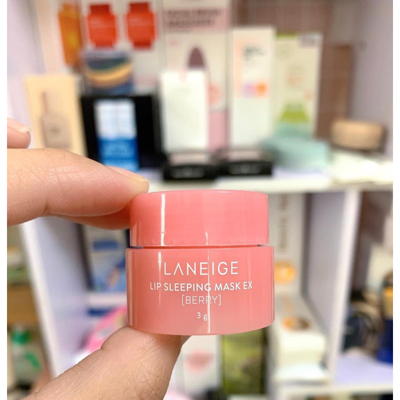 Mặt nạ ngủ ủ môi Laneige cấp ẩm làm mềm môi giúp giảm thâm môi mini size Mya Cosmetic