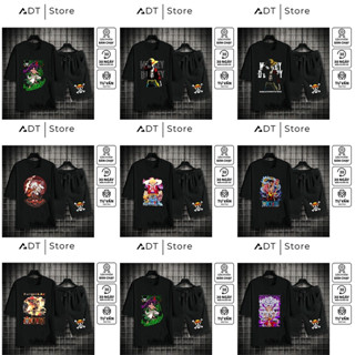 13 mẫu Set Bộ Áo Quần Hè ADTStore x One Piece Luffy Zoro siêu HOT