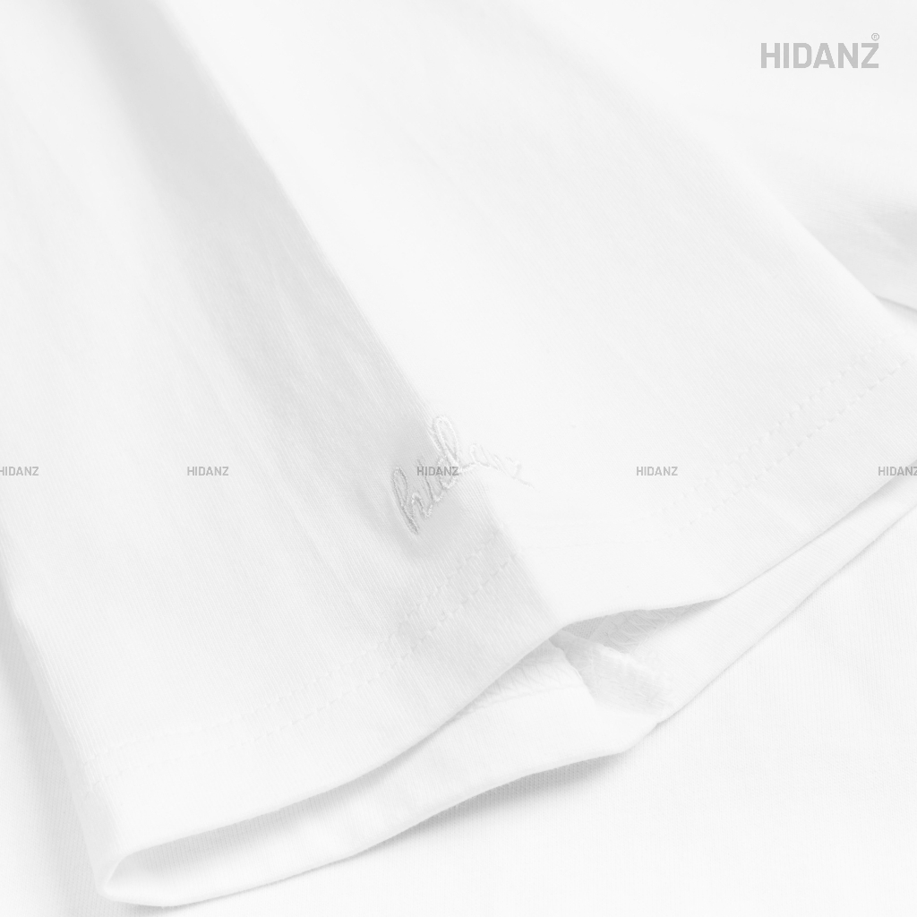 Áo thun trơn Unisex tay lỡ cotton local brand HIDANZ