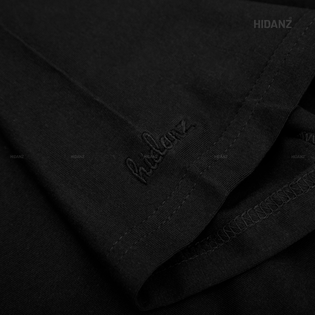 Áo thun trơn Unisex tay lỡ cotton local brand HIDANZ