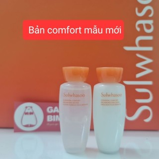 [15ml]Nước hoa hồng+Sữa dưỡng trắng da, cấp ẩm, ngăn lão hoá Sulwhasoo Essential Balancing Emulsion