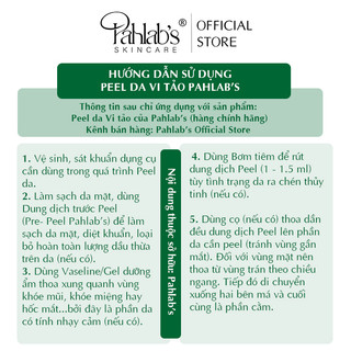 Peel Da Vi Tảo Pahlab's Handmade