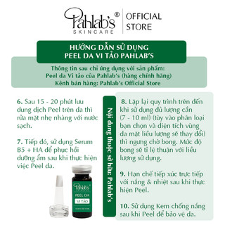 Peel Da Vi Tảo Pahlab's Handmade