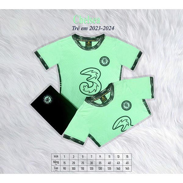 Quần áo bóng đá trẻ em, đồ đá banh cho bé Siêu cưng Vải thun lạnh cao cấp, in tên số áo theo yêu cầu