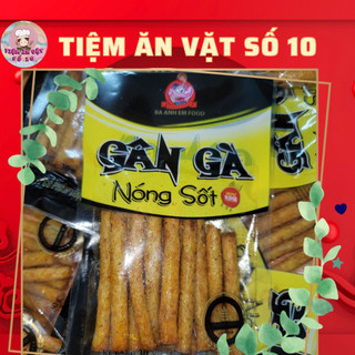 Snack gân gà nóng sốt, cay cay đồ ăn vặt đậm vị thơm ngon