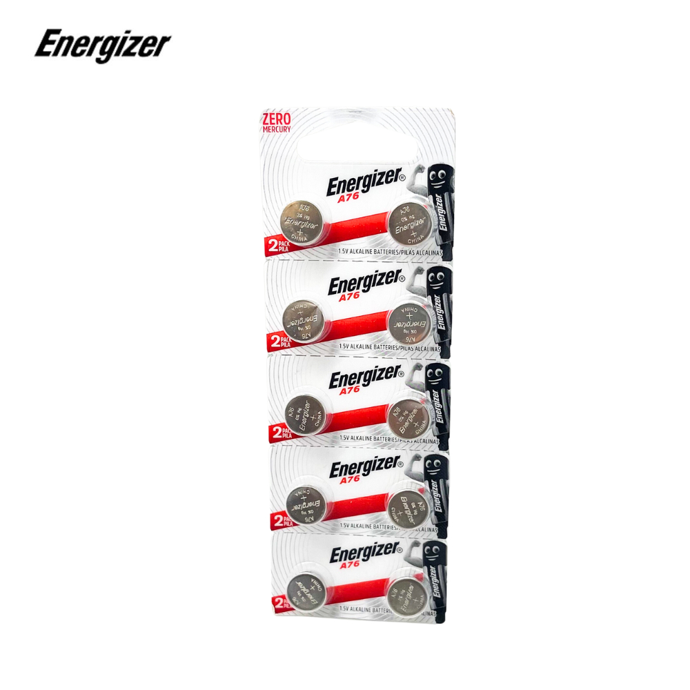 Vỉ 10 Viên Pin LR44 ( A76 ) ENERGIZER 1,5V - Hàng Chính Hãng