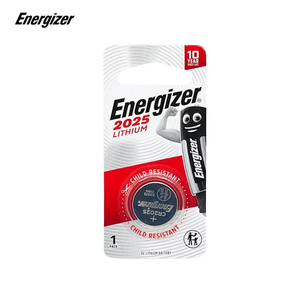 Vỉ 1 Viên Pin CR2025 Energizer Lithium 3V Hàng chính hãng