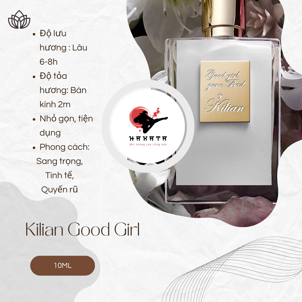 Nước hoa nữ KILIAN GOOD GIRL GONE BAD 10ml sang trọng, tinh tế, hiện đại- Hakata Official | BigBuy360 - bigbuy360.vn