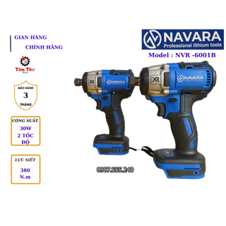 Thân máy chuyên vít Navara 6001B không chổi than chân pin phổ thông