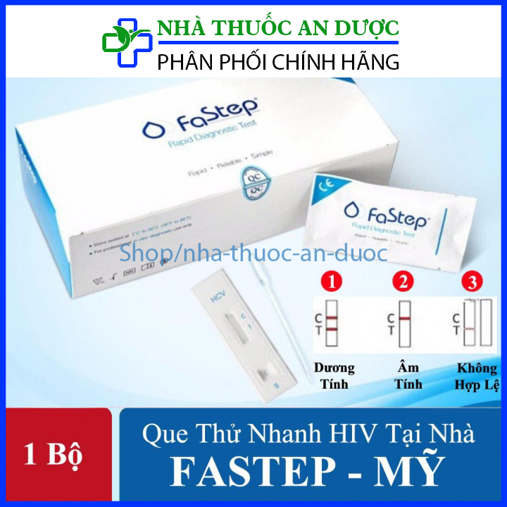 Que thử HIV tại nhà nhanh chính xác hàng nhập khẩu