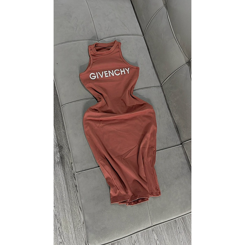 Đầm Body Sát Nách 3 Lỗ Dáng Ngắn Chữ GICHY