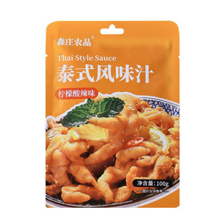  Sốt chân gà kiểu Thái - Vị chua cay 100g | Gia vị Trung Quốc 