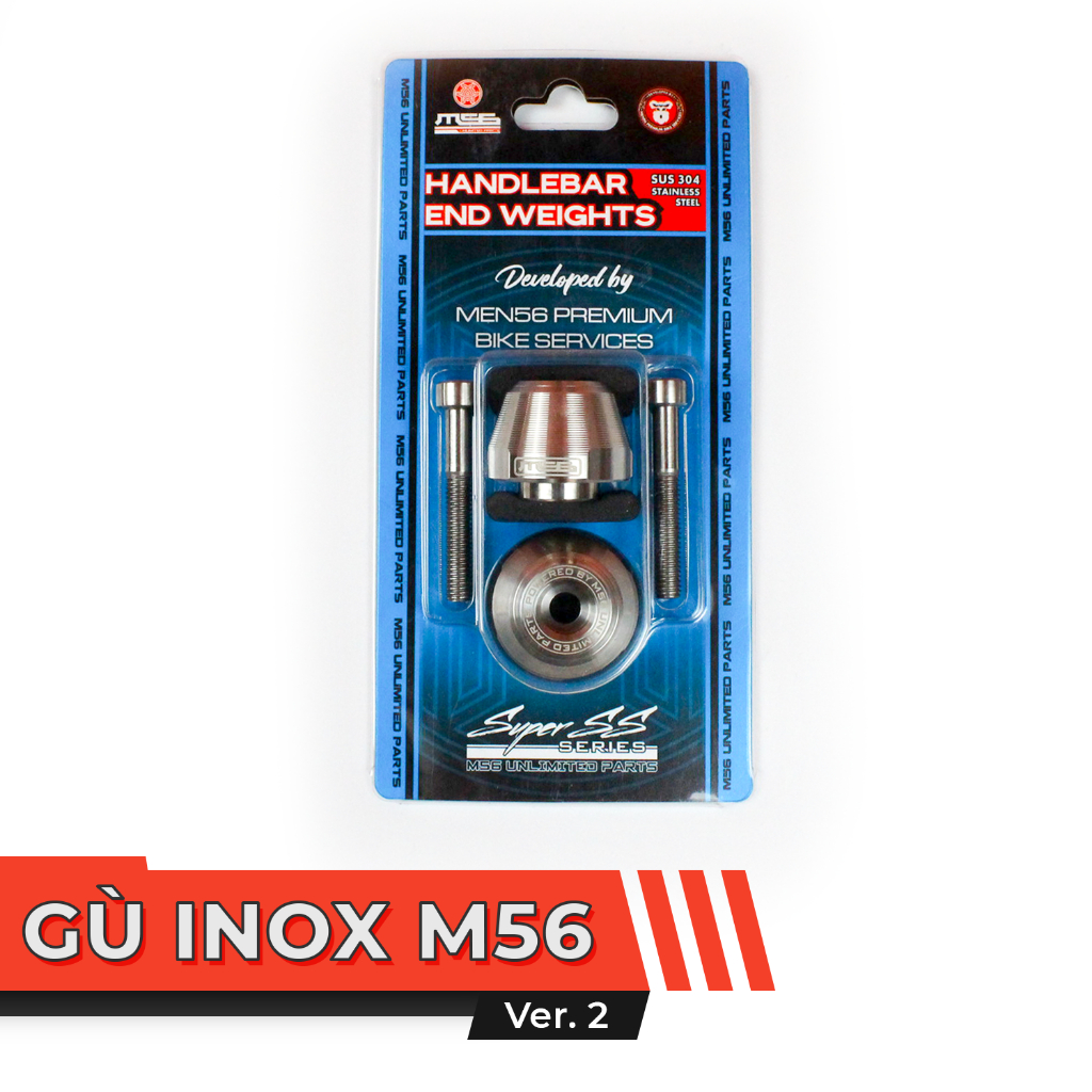 Gù inox M56 cho nhiều dòng xe phổ biến hiện nay