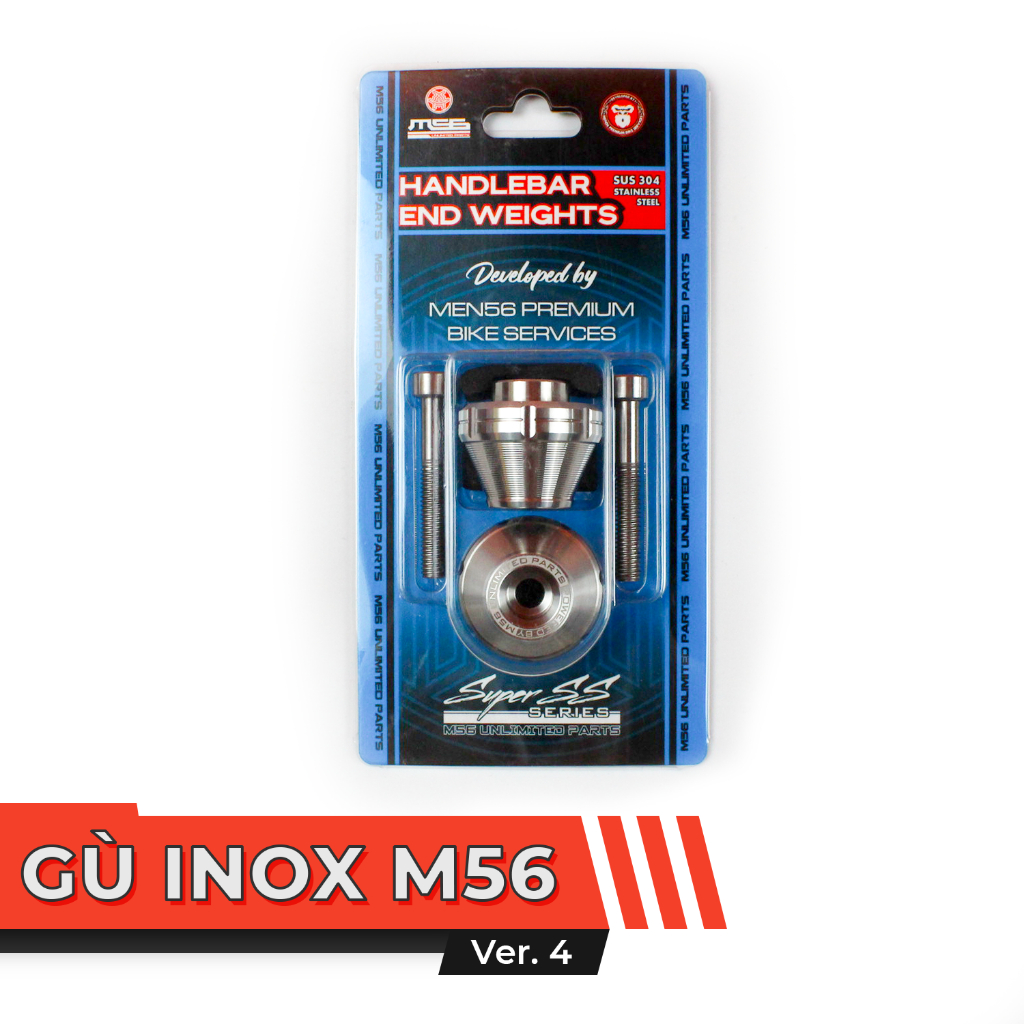 Gù inox M56 cho nhiều dòng xe phổ biến hiện nay