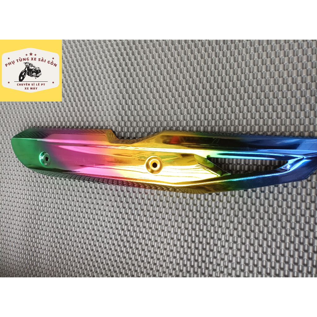 Ốp pô cho xe Wave Alpha 110 2017 - 23 xi màu
